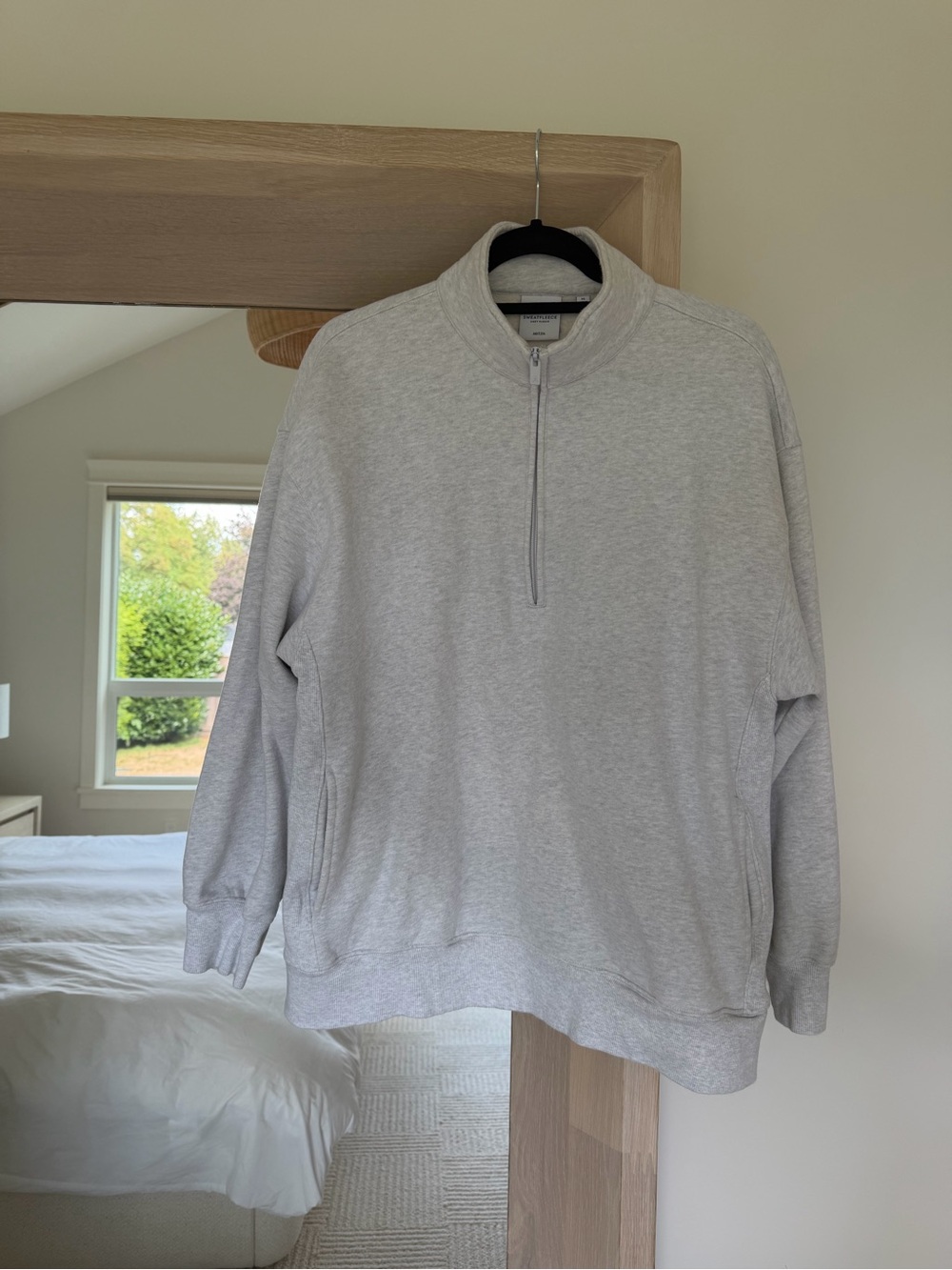 Aritzia Boyfriend Cozyfleece Half Zip Sweatshirt